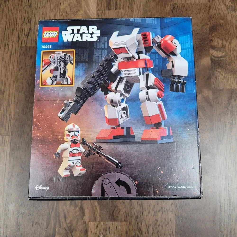 LEGO Star Wars Clone Shock Trooper Mech Building Toy Set #75448 NIB Sealed